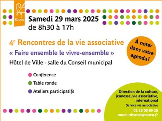4e rencontres vie asso Rouen