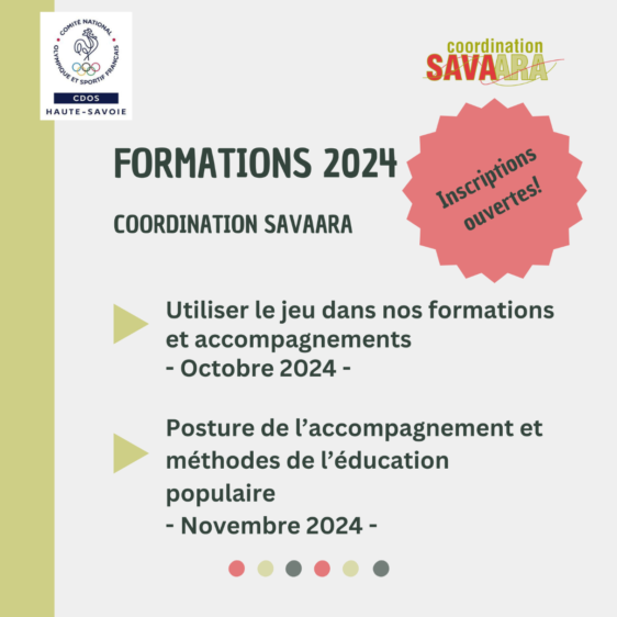Formations professionnelles Accompagnement à la Vie associative 2024 : les inscriptions sont ouvertes !