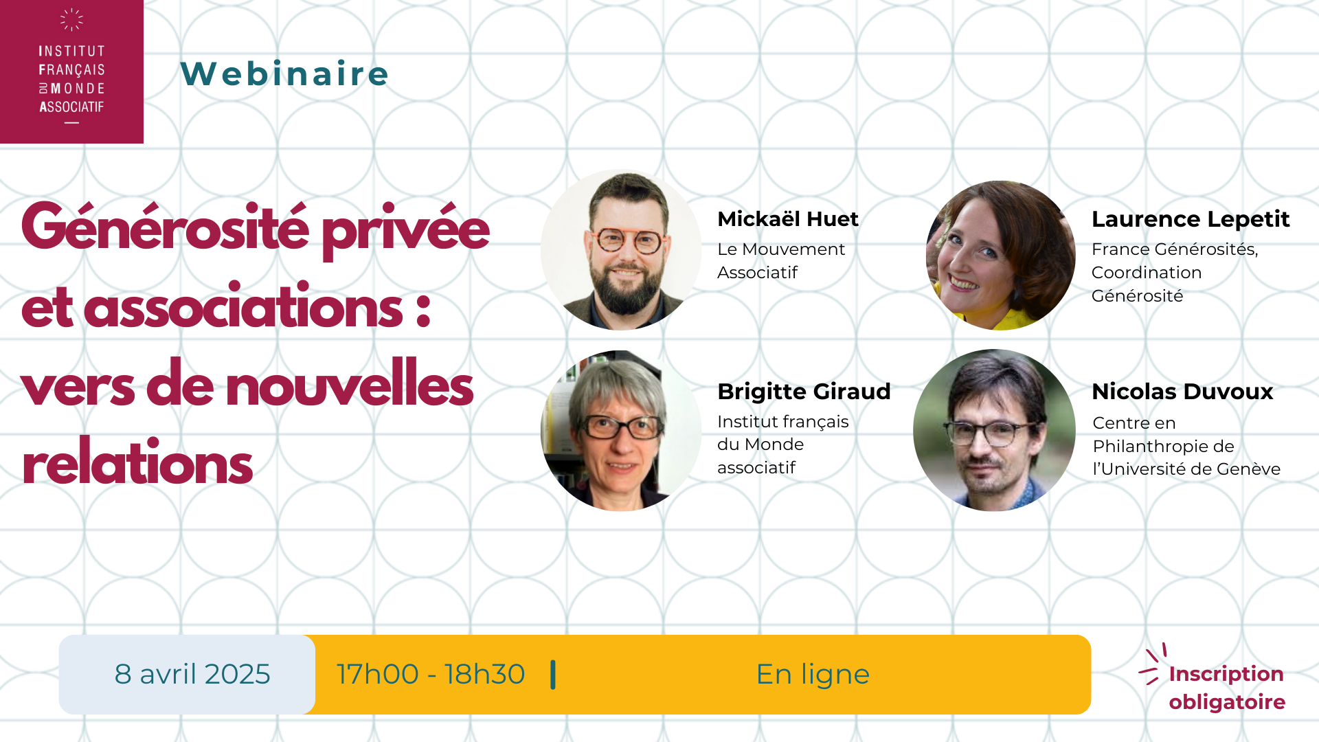 webi IFMA générosité et associations